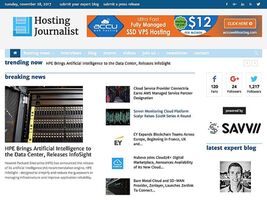 HostingJournalist.com Forms Alliance With Publishing Industry Veterans, Adds Video News Feeds
